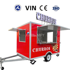 2025 chariots de camions rapides répondent à une remorque de restauration de pizza mobile entièrement équipée avec des équipements de cuisine complets à vendre - Product Image 2