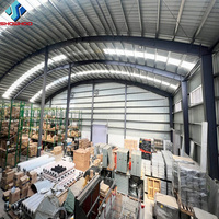 Atelier de construction en structure métallique Peb, cadre métallique industriel, préfabriqué modulaire, bâtiment d'entrepôt préfabriqué