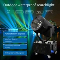 Projecteur rotatif automatique 5000W, canon spatial, éclairage paysager pour hôtels, toits, places publiques et zones touristiques, lumière laser haute puissance