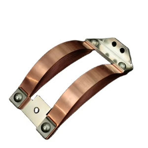 Servicios de procesamiento de soldadura y doblado de barra colectora flexible de <span class=keywords><strong>cobre</strong></span> suave plano personalizado directo de fábrica <span class=keywords><strong>con</strong></span> corte <span class=keywords><strong>se</strong></span> <span class=keywords><strong>puede</strong></span> estañar - Product Image 1