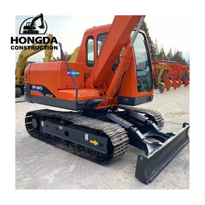 Miniexcavadora usada de 8 toneladas Doosan DH80 80GOLD, máquina excavadora hidráulica usada a la venta/DOOSAN 80 - Product Image 3