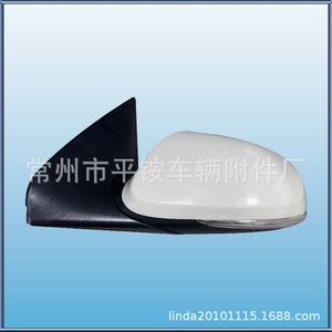 Espejo Retrovisor Hyundai I10 879400C460 Blanco ABS Espejo Plano para Reemplazo o Reparación - Product Image 1