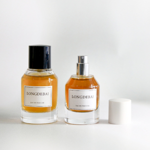 BAIDE Free Sample High Quality clear <b>Empty</b> Glass Pump <b>Spray</b> Fragrance <b>bottle</b> 30ml 50ml 100ml Round Perfume <b>Bottles</b> - Product Image 3