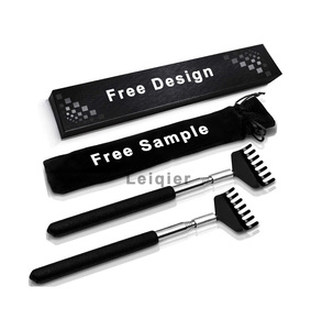 Custom Logo Portable Extendable <strong>Back</strong> <strong>Scratcher</strong> Stainless Steel Telescoping Tool Present Packaging Long Shape <strong>Back</strong> <strong>Scratcher</strong> - Product Image 1