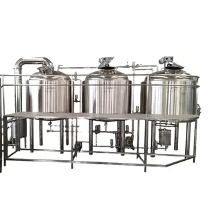 Chine Fabricant Équipement de brassage de bière Réservoir de brassage de moût en acier inoxydable 500l