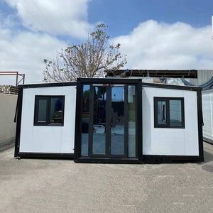 Casa Contenedor Expandible de Acero Prefabricada de 20 Pies, Casa Modular Móvil Pequeña con Dormitorio y Baño, Ecológica y de Instalación Rápida - Product Image 1