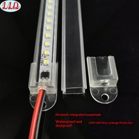 Coque de protection transparente pour éclairage de comptoir et étagères, étanche et anti-poussière, modèle LDD-A09