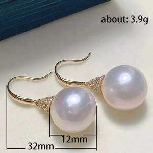 Eleganti Orecchini Pendenti Effetto Perla per Donne, Orecchini alla Moda per Uso Quotidiano Autunno-Inverno, Gioielli all'Ingrosso - Product Image 5