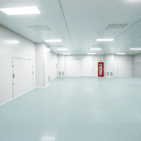 Sala Limpia Modular Moderna HUAAO con Paneles Sándwich para Aplicaciones en Talleres y Hospitales, Solución de Proyecto Llave en Mano Personalizada