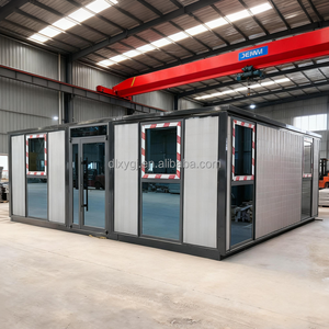 <span class=keywords><strong>Maison</strong></span> conteneur extensible en EPS isolée à double aile <span class=keywords><strong>de</strong></span> 20 pieds |   <span class=keywords><strong>Maison</strong></span> modulaire préfabriquée pour camp <span class=keywords><strong>de</strong></span> travail sur chantier - Product Image 1