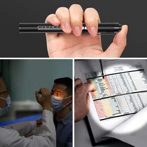 Linterna LED Recargable para Enfermeras, Luz Médica Cálida y Blanca, Portátil, con Medidor de Pupilas, para Doctores, Primeros Auxilios, Estudiantes de Enfermería - Product Image 6