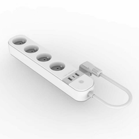 Panel de Enchufes con Cable USB Tipo C de Carga Rápida, Estilo Europeo Francés, Modelo CLY903 de Alta Potencia con Protección Contra Sobrecarga