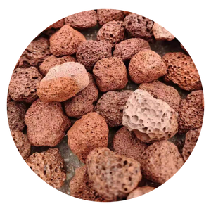 Sable d'<span class=keywords><strong>aquarium</strong></span> rouge dégringolé décoratif basalte <span class=keywords><strong>pierre</strong></span> <span class=keywords><strong>ponce</strong></span> de lave naturelle <span class=keywords><strong>pierre</strong></span> de roche de lave rouge <span class=keywords><strong>pierre</strong></span> de lave poreuse - Product Image 1