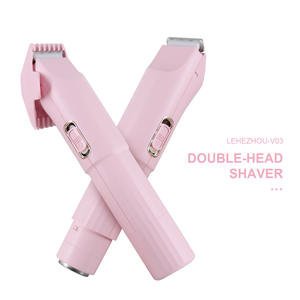 <span class=keywords><strong>Appareil</strong></span> d'épilation 2 en 1, tondeuse à sourcils/<span class=keywords><strong>nez</strong></span>/cheveux, utilisation domestique USB, étanche IPX5, lames en acier inoxydable, anglais <span class=keywords><strong>pour</strong></span> femmes - Product Image 1