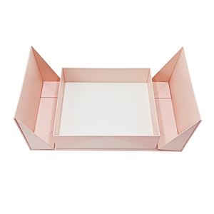 Customize Luxury but Recycle <b>Magnetic</b> 2 Two Piece Side Open Double Door With Logo for Gift <b>Box</b> - Product Image 1