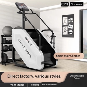 Máquina de Gimnasio Comercial para Escalar, Stepper para Entrenamiento Cardiovascular, Carga de 160 kg, Máquina de Subir Escaleras No Plegable - Product Image 2