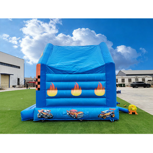 Castillo Inflable con Temática de Carreras de Alta Velocidad, Bandera a Cuadros, Castillo Hinchable para Niños, <span class=keywords><strong>Alquiler</strong></span> Comercial para Fiestas al Aire Libre - Product Image 6
