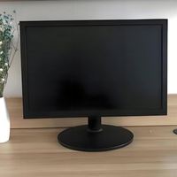 Nouvel écran de bureau LCD IPS de 20 pouces, LED haute définition, VGA DVI HDR, 75 Hz, temps de réponse de 2 ms, angle de vision de 178 degrés, 99 % sRGB pour