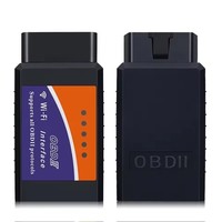 ELM327 V1.5 OBD2 escáner WIFI 1,5 herramienta de diagnóstico de coche para Android IOS Windows ELM-327 OBD2 lector de código Elm 327