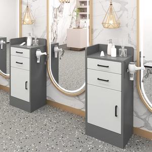 Carrito de Peluquería Móvil de Acero Inoxidable y Plástico de Alta Calidad, Plegable, de Lujo, para Spa, Hotel y Cuidado en el Hogar - Product Image 4