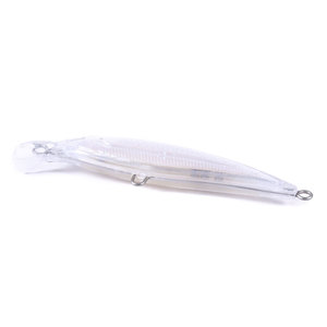 Prezzo di fabbrica di alta qualità 9CM artificiale basso bianco pesciolino <span class=keywords><strong>pesca</strong></span> del corpo esche dure <span class=keywords><strong>pesca</strong></span> richiamo non verniciato - Product Image 5