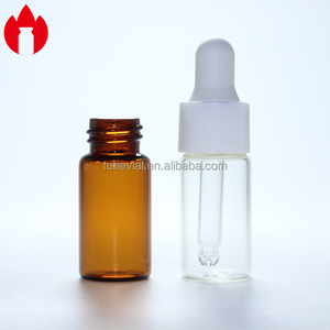 <strong>2ml</strong> Clear Threaded Screw Top Glass Bottle <strong>Vial</strong> - Product Image 4