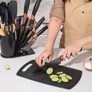 Accesorios de Cocina de Acero Inoxidable, Juego de Utensilios de Cocina de Silicona, Juego de Cuchillos de Cocina - Product Image 4