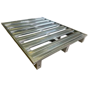 Fabriek Groothandel Hoge Laadcapaciteit <span class=keywords><strong>Transport</strong></span> Logistiek Lading Opslag Metalen Stalen Pallet Voor <span class=keywords><strong>Transport</strong></span> - Product Image 6