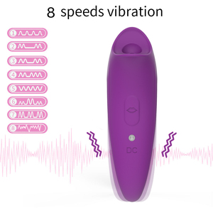8 Vibration 7 Suction Modes Clitoral Suction <strong>Vibrator</strong> USB Magnetic Charging <strong>Engravable</strong> Brand Logo 2 in 1 Female Massager - Product Image 3