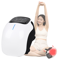 Nouveau Masseur de Genou Thérapeutique à Vibrations pour la Maison, Appareil de Massage Vibrant Rechargeable avec Thérapie Chauffante