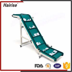 Transportador Automático Inclinado Tipo Z Antibacteriano para Bolsas de Alimentos Listas para Llevar, para Empacar Productos Terminados en Tiendas de Alimentos - Product Image 3