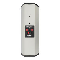Altavoz de Columna XIDLY IP65 Impermeable de 4 Pulgadas y 100V para Sistemas de PA en Exteriores, Iglesias, Escuelas, Mezquitas e Instalaciones Comerciales