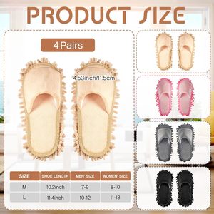 Women/Men's <strong>Microfiber</strong> <strong>Mop</strong> EVA Midsole Outsole Plush Lining Fashion Trend for Shoes Cleaning Washable Detachable Design Home - Product Image 2