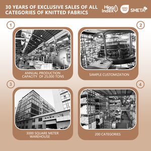Tela de punto de doble hilo de poliviscosa y spandex 30S, 172 cm de ancho, 190 g/m², elástica y sedosa, para camisetas, camisolas y ropa interior. - Product Image 3