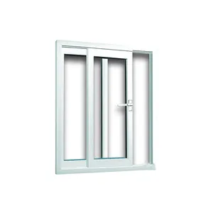Latest simple design import UPVC interior sliding windows and doors sliding glass window