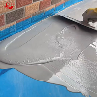 Revêtement imperméable en polyurée monocomposant, peinture élastomère anticorrosion sans joint pour toiture en béton, piscine, pont