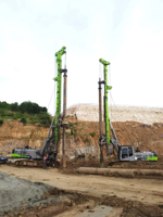 ZR140 Machine de forage rotative de haute qualité avec capacité maximale Profondeur de forage 44m à bas prix