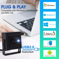 16MP Webcam MJPEG 4656X3496 CMOS IMX298 Mini Video USB kamera sanayi ekipmanları kullanımı için ATM kod tanıma yeni Kiosk