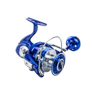 Moulinet de pêche spinning en nylon de bonne qualité, roue de pêche Silver Stream, 7+1 roulements à billes, rapport 5.5:1, pour la pêche en lac artificiel - Product Image 1