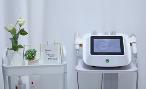 Appareil de Microneedling RF Doré, Microneedle, <span class=keywords><strong>Micro</strong></span>-needling, RF Fractionnel, Machine RF à <span class=keywords><strong>Micro</strong></span>-<span class=keywords><strong>aiguilles</strong></span>, Radiofréquence pour le Raffermissement de la Peau - Product Image 5