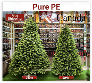 Nuevo Modelo 2026 de Árbol de Navidad Abeto <span class=keywords><strong>Canadiense</strong></span> Nobles <span class=keywords><strong>Pino</strong></span>, PE Completo, Luminoso, de Alta Gama, Ecológico, Decoración Navideña para el Hogar - Product Image 1