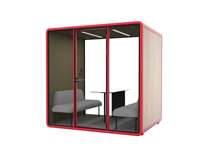 Cabine téléphonique de bureau amovible cabines vocales portables insonorisées cabines téléphoniques cabine d'enregistrement vocal cabine insonorisée