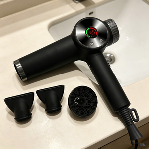 <span class=keywords><strong>Asciugacapelli</strong></span> Regolabile a 3 Temperature con 110.000 Giri/Min, Potenza Costante di 1800W, 3 Velocità Variabili, Bocchetta Funzionale per lo Styling dei Capelli - Product Image 1