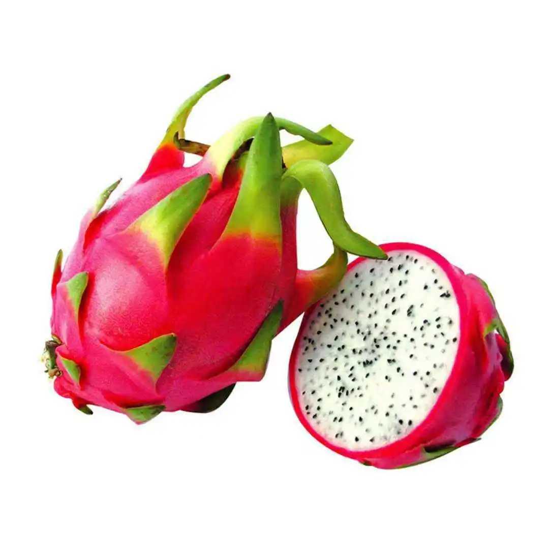 ताजा जैविक वियतनामी सफेद दिल ड्रैगन फल थोक मौसमी उष्णकटिबंधीय फल ताजा बड़े फल 400-500 ग्राम
