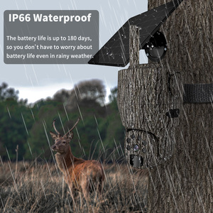 4G LTE dòng sống PTZ săn bắn đường mòn máy ảnh ngoài trời 20800mAh có thể sạc lại pin Powered máy ảnh động vật hoang dã 4G với bảng điều khiển năng lượng mặt trời - Product Image 6