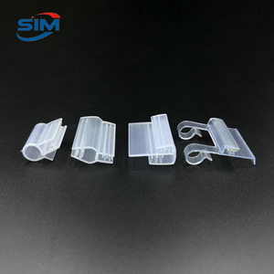 Siêu thị hiển thị rõ ràng nhựa giá tag chủ đứng Kệ talker rõ ràng nhãn nhựa cho kệ siêu thị nguồn cung cấp - Product Image 5