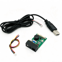 Module de scanner de codes-barres 1D 2D QR Auto Sense Scan Engine GM67 certifié CE, USB UART 640x480 CMOS pour Android Windows Kiosk