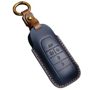 Funda de Cuero para Llaves de Coche, Compatible con GAC Trumpchi AIONS/V/Y/LX630, Funda Protectora de Cuero Genuino para Ia5 - Product Image 5