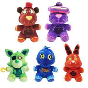 ROXGOCT Nuevo estilo FNAF Peluches Five Nights <span class=keywords><strong>Freddy</strong></span>'s Animal Dog Toys Muñecos de peluche suaves para niños-Freddys Bonnie Bear Chica - Product Image 1