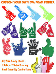 Customized Shape Foam Hand <strong>Finger</strong> Foam <strong>Fingers</strong> No Minimum - Product Image 3